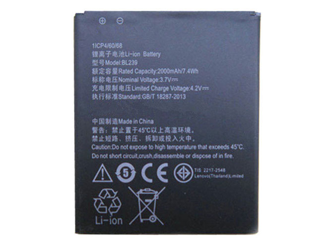 Batería para Vibe-K6-Plus-G-Plus-/lenovo-BL239